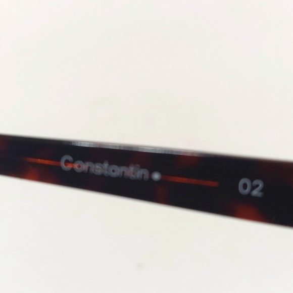 Handmade Constantin Tortoise Frame Eyeglasses - Picture 7 of 7